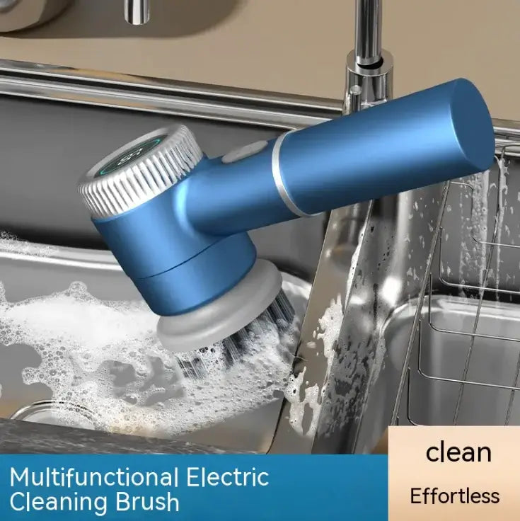 Spark Brush wireless cleaning tool designed for effortless scrubbing of dishes and surfaces.